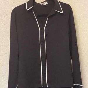 Express collar button down